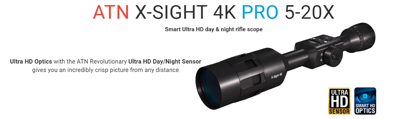 ATN X-Sight 4K Pro 5-20x